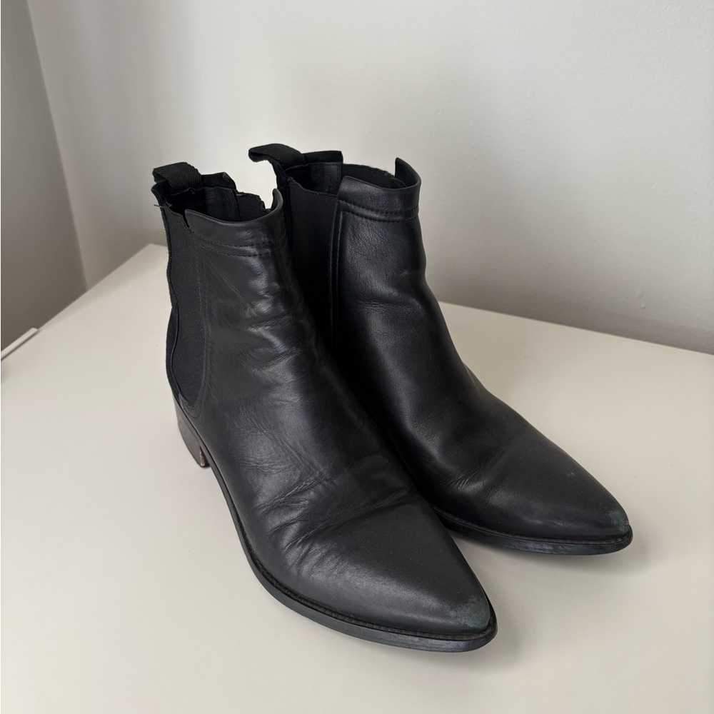 Scarpedarte Italian Black Ankle Boots